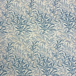 Willow Bough Azure Stof | Gedrukte Ambachtelijke Stof | William Morris Stof