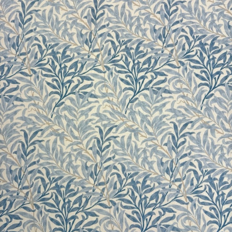 Willow Bough Azure Stof | Gedrukte Ambachtelijke Stof | William Morris Stof