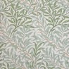 Willow Bough Sage Stof | Geweven Ambachtelijke Stof | Saliegroene Stof