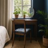 Tapered Seat Pad Strawberry Thief Navy | William Morris Print Seat Pads