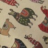 Llama Tapestry Tapered Seat Pad | Quirky Animal Tapestry Seat Pads |
