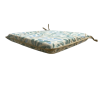 Tapered Seat Pad Willow Bough Tapestry Seaspray | Green  Seat Pads
