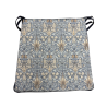 Coussin de siège conique en denim Snakeshead | Coussins de siège coniques William Morris