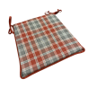 Highland Check Herbst Konische Sitzkissen | Karierte Konische Stuhlkissen