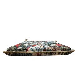 Natural Rainforest Tapestry Tapered Seat Pads| Tapered Jungle Seat Pads