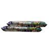 Velvet Rhapsody Tapered Seat Pads | Floral Velvet Tapered Chair Pads