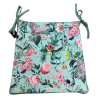 Velvet Tranquillity Cuscini per Sedie Affusolati | Cuscini per Sedie in Velluto Floreale |