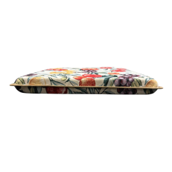 Natuurlijke Fruit Tapestry Taps Toelopende Stoelkussens| Fruitontwerp Toelopend Stoelkussen