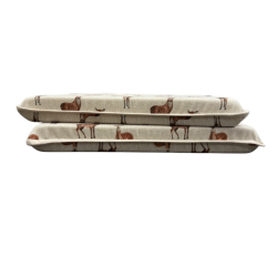 Stags & Deer Tapered Seat Pads | Non-slip Animal Print Tapered Seat Pads