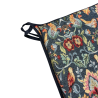 Coussins d'assise coniques en tapisserie William Denim | Coussins d'assise coniques en tapisserie