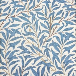 Willow Bough Azure Stof | Gedrukt Handwerkstof | William Morris Stof