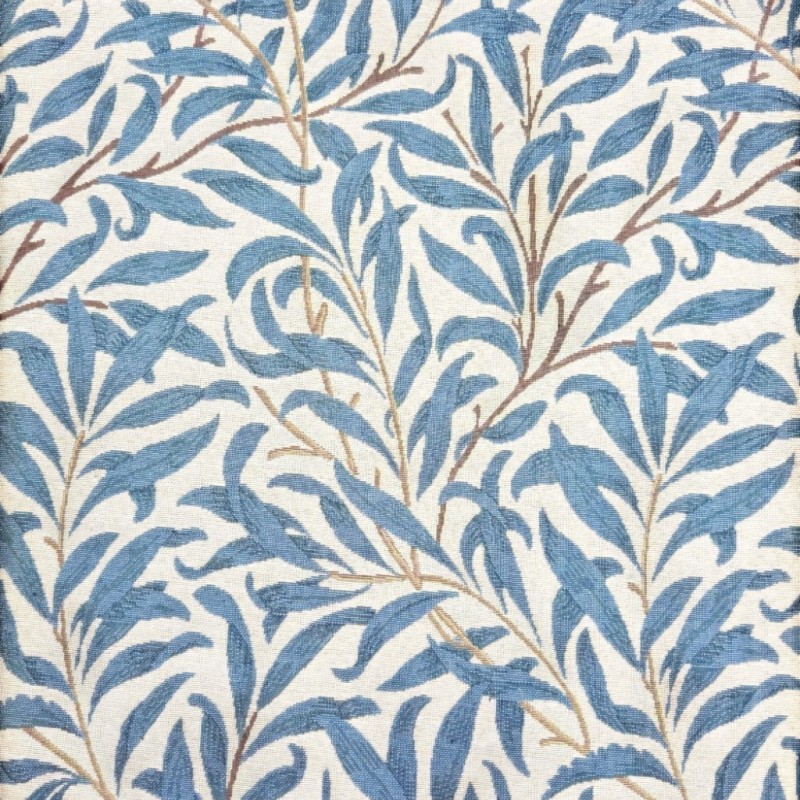 Tissu Willow Bough Azure | Tissu imprimé pour loisirs créatifs | Tissu William Morris