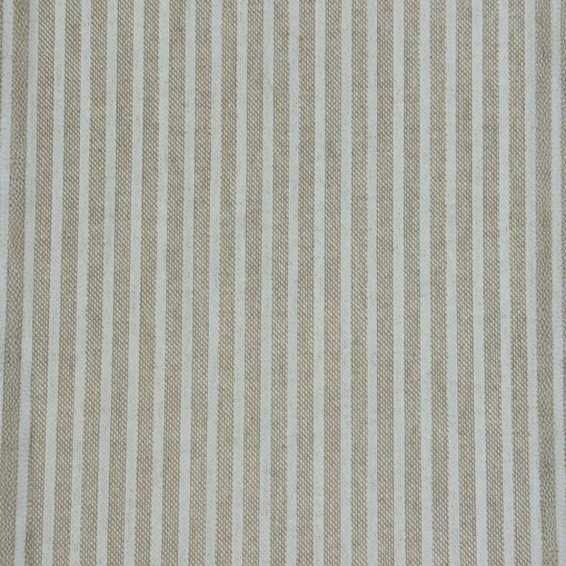 Tissu à rayures blanches | Tissu blanc rayé | Tissu à fines rayures blanches