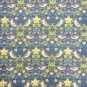 Strawberry Thief Navy Fabric | William Morris Fabric | Blue Print Fabric