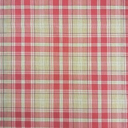 Highland Check Red Fabric | Red Tartan Checked Fabric | Red Check Fabric