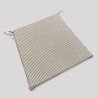 Coussins de siège gris à rayures coniques | Coussins de siège rayés | Gris à rayures |