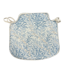 Coussin de siège à fuseau Willow Bough Azure | Coussins de siège à fuseau William Morris