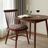 Snakeshead Crimson Spindle Seat Pad | Patterned Spindle Chair Pads |