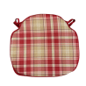 Cuscini per Sedie a Fuso Highland Check Rosso | Cuscini per Sedie a Fuso Tartan Rosso |