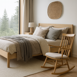 Coussins de siège à fuseaux en lin uni | Coussin de siège neutre | Coussin de siège à fuseaux uni