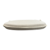 White Stripe Spindle Seat Pads| Neutral Seat Pads | Striped Seat Pads