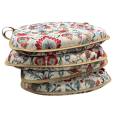William Original Tapisserie Spindelsitzkissen | Gemustertes Spindelstuhlkissen