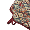 Aztekische Tapisserie-Spindelsitzkissen | Bohemian Tapisserie-Spindelstuhlpolster