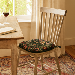 William Green Tapestry Spindle Stoelkussen | Geweven Spindel Stoelkussens