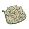Coussin de chaise à fuseaux, tapisserie à motif de branches de saule | Coussin de chaise à motifs verts
