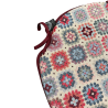 Coussins de chaise à fuseaux en tapisserie crochetée | Coussins de chaise à fuseaux épais et antidérapants