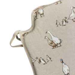 Shabby Duck Spindle Seat Pads | Extra Thick Patterned Spindle Chair Pads