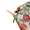Natural Fruits Tapestry Spindle Seat Pads | Fruit Design Chair Pads |