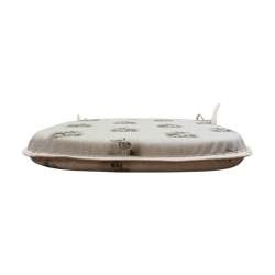 Rabbit Spindle Shaped Seat Pads | Rabbit Print Spindle Seat Pads |