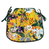 Velvet Midsummer Spindle Seat Pads  | Modern Velvet Spindle Seat Pads