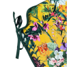 Velvet Midsummer Spindle Seat Pads  | Modern Velvet Spindle Seat Pads