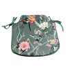 Velvet Chinoiserie Spindelsitzkissen | Luxus bedruckte Samtsitzkissen