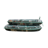 Coussins d'assise à fuseaux en velours chinoiserie | Coussins d'assise de luxe en velours imprimé