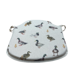 Mallard Ducks Spindle Seat Pads | Duck Patterned Spindle Chair Pads |