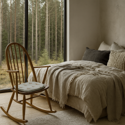 Coussins de siège à fuseaux motif vache des Highlands | Coussins de siège à fuseaux antidérapants à motif vache
