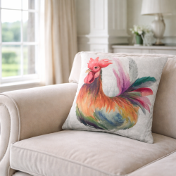 Cuscino Reversibile Grande Gallo | Cuscino Reversibile | Cuscino Gallo