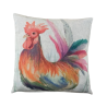 Large Rooster Reversible Cushion | Reversible Cushion | Rooster Cushion