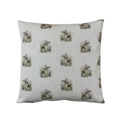 Grand coussin réversible lapin | Coussins réversibles | Coussin lapin