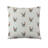 Grand coussin réversible motif faisan | Coussin réversible | Coussin motif faisan