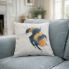 Coussins réversibles grand format motif abeille | Coussins réversibles | Coussin bourdon