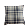 Cuscini in Denim a Quadri Highland | Cuscini a Quadri Blu | Cuscino Tartan