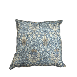 Cuscini in Denim a Testa di Serpente | Cuscini Decorativi con Motivo | Cuscini Blu