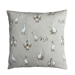 Shabby Duck Pillow Cover | Shabby Ducks Cushions | Duck Cushion Covers