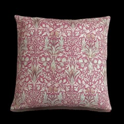 Coussins Snakeshead Crimson | Coussins imprimés pour canapé | Coussins rouges |