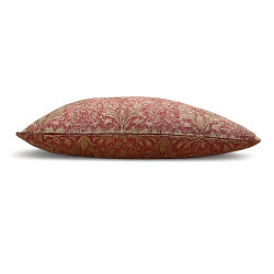 Coussins Snakeshead Crimson | Coussins imprimés pour canapé | Coussins rouges |
