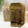 UITVERKOOP! Rode Vos Imitatiebont Bedloper | Rood Bruin Imitatiebont Loper